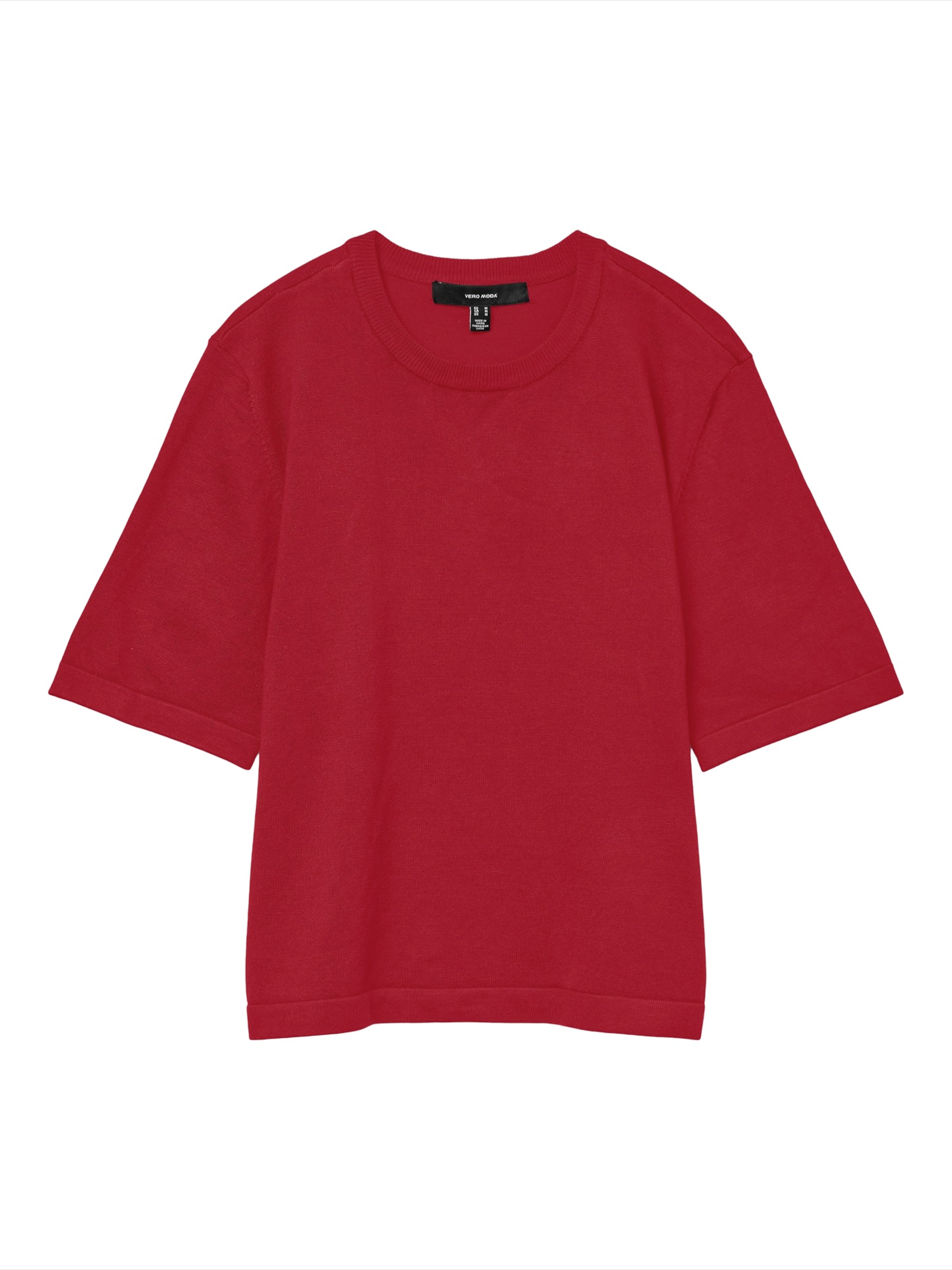 VERO MODA Свитер 'VMSILJE' в Красный: спереди