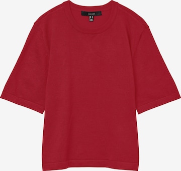 VERO MODA Свитер 'VMSILJE' в Красный: спереди