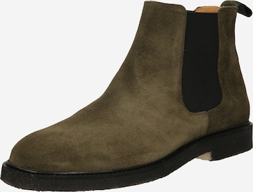 The Original Playboy - Botas Chelsea en verde: frente