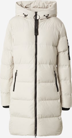 RINO & PELLE Pitkä talvitakki 'Jade' värissä harmaa: etupuoli