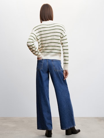 MANGO Sweater 'Josep' in Green