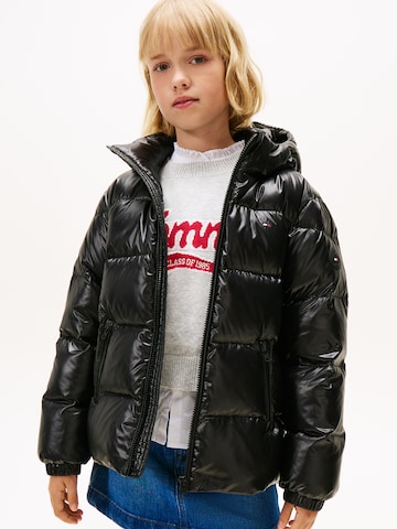 Giacca di mezza stagione 'ESSENTIAL' di TOMMY HILFIGER in nero: frontale