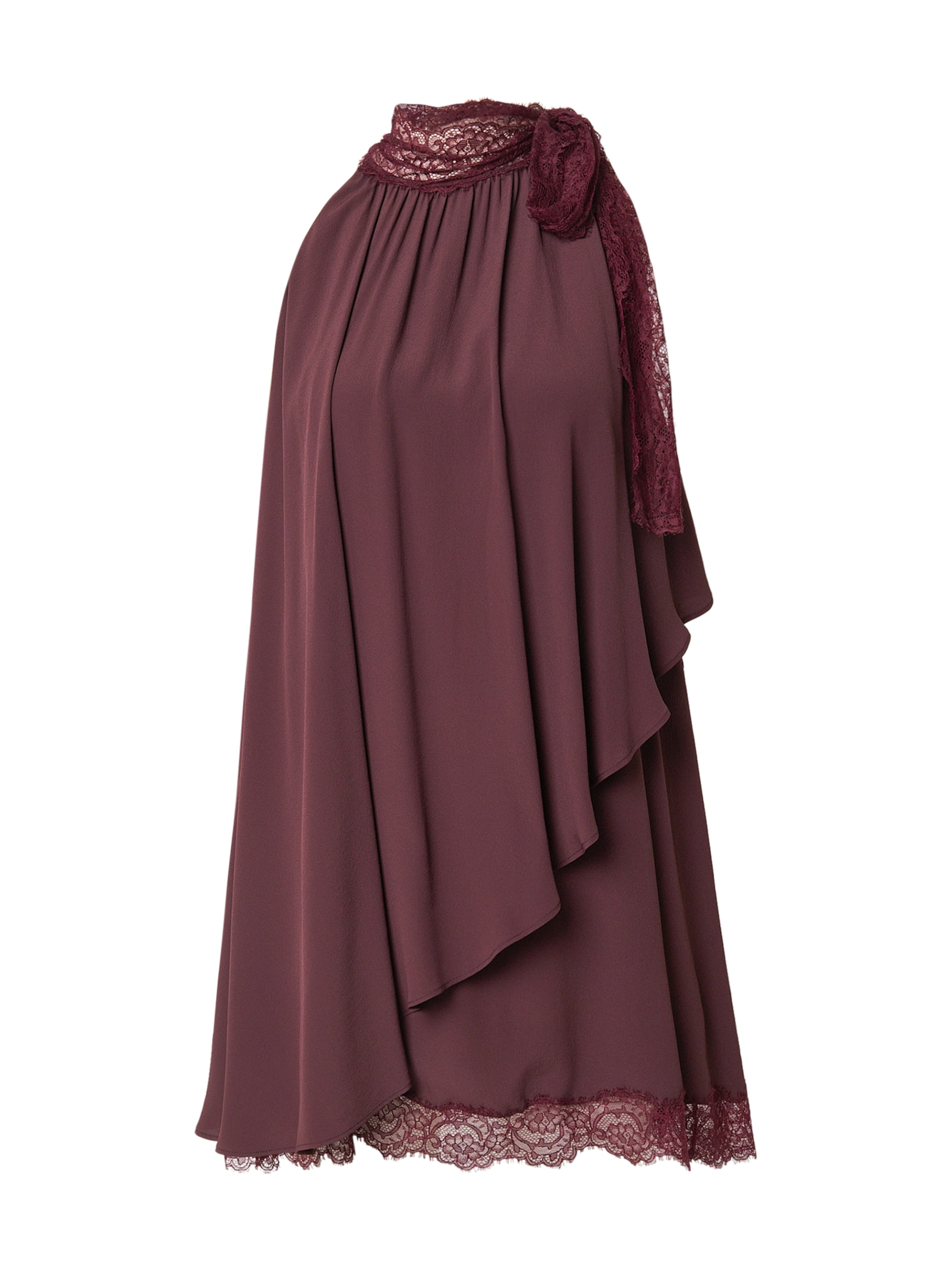 Rochie de cocktail PINKO pe roșu carmin, Vizualizare produs