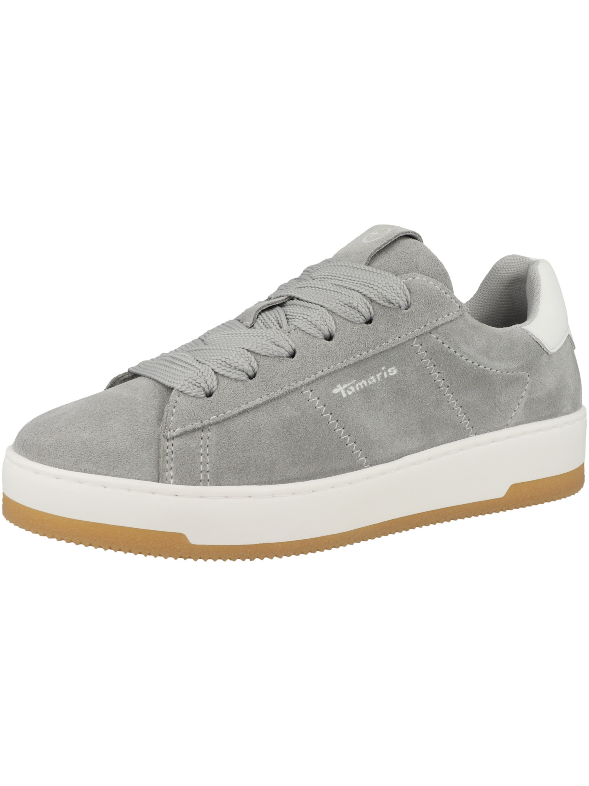 Sneaker bassa di Tamaris in grigio: frontale