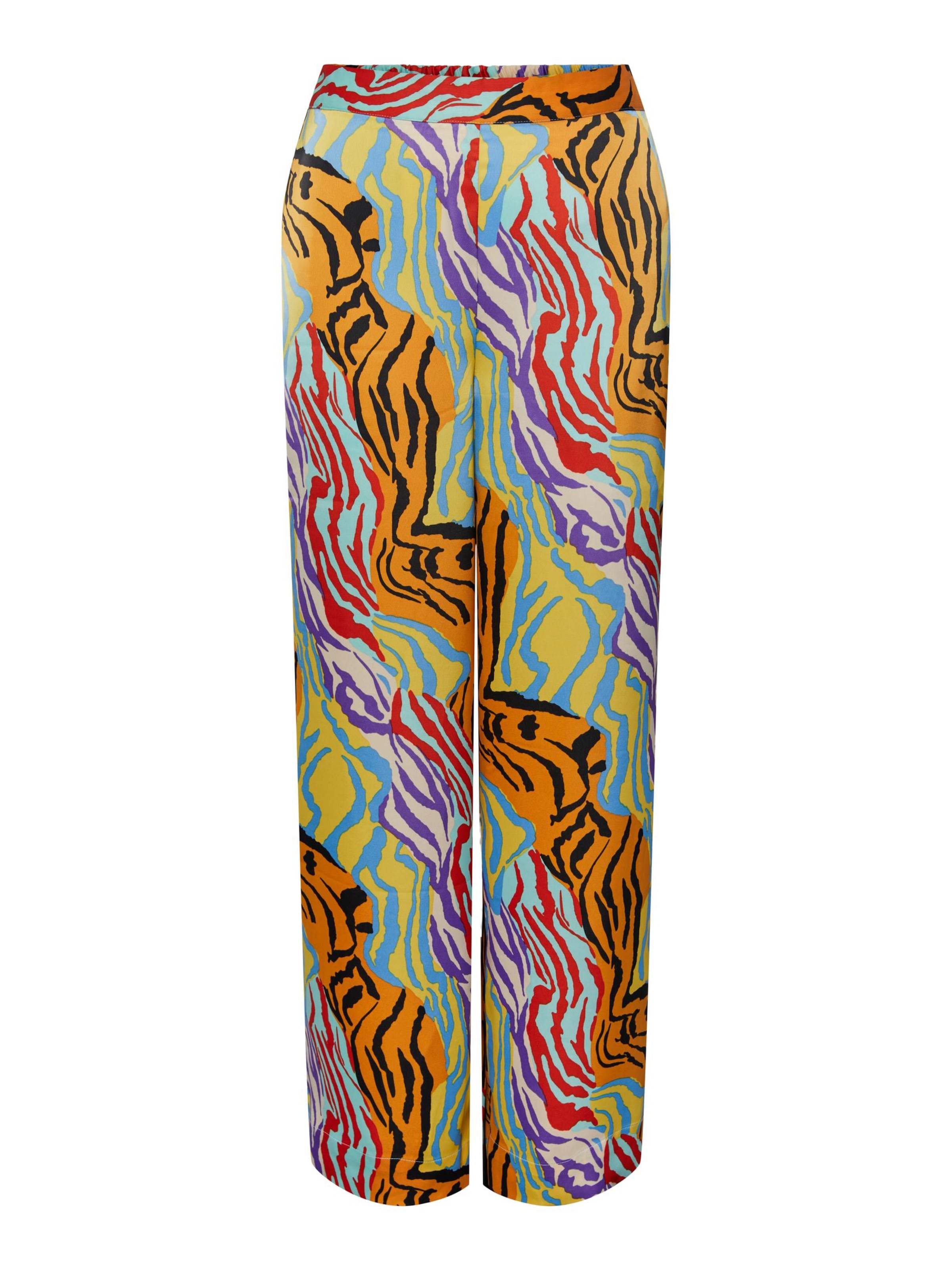 YAS - Loosefit Calças em laranja: frente