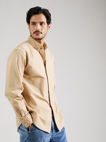 Regular fit Camicia 'Authentic Button Down' di LEVI'S ® in marrone: frontale