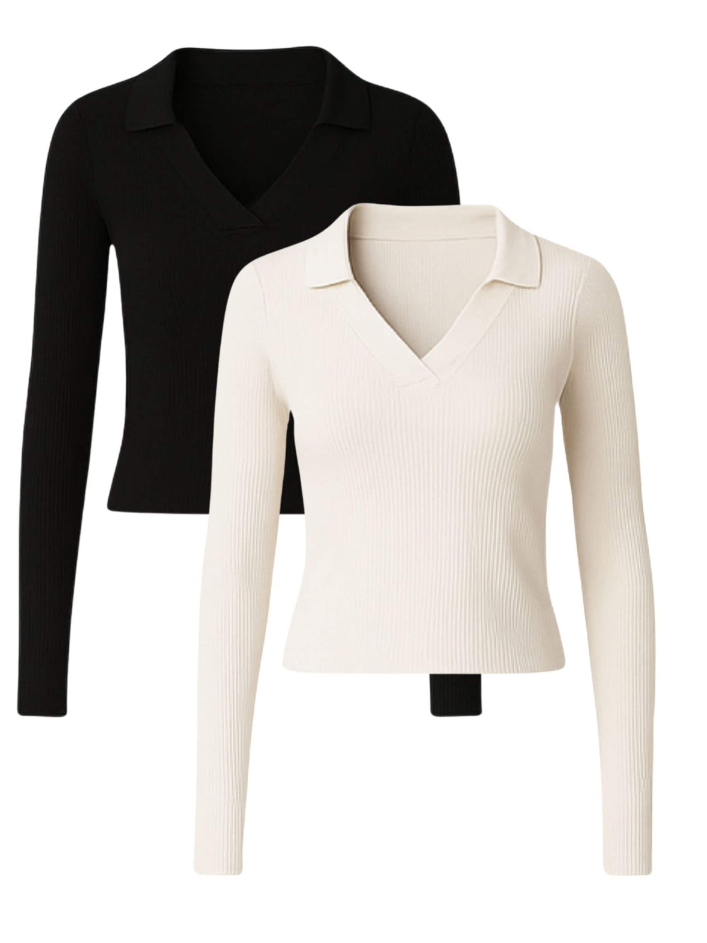 GORG Blouse in Black: front