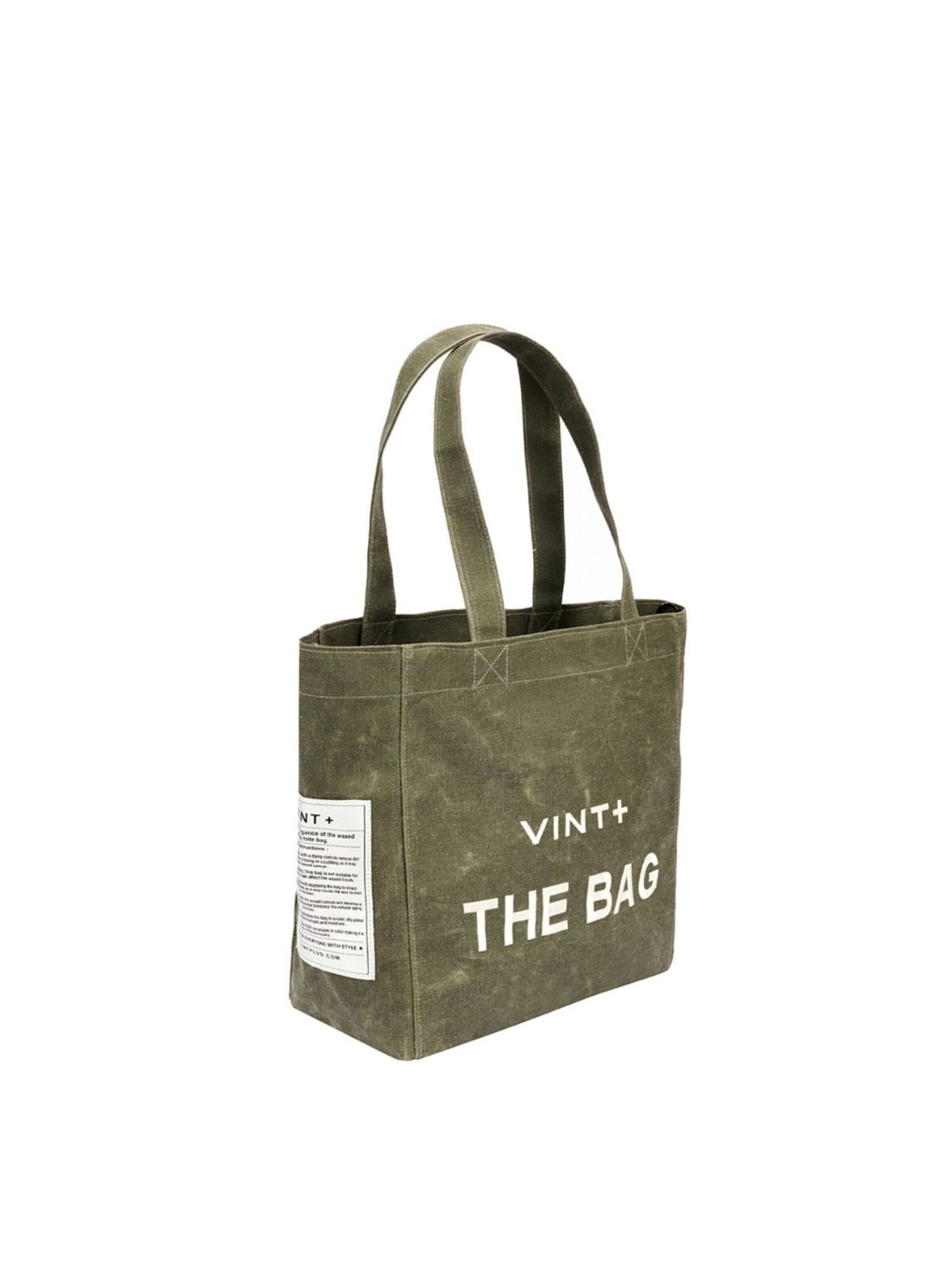 VINT+ Shopper 'Tote Bag Big' in Green