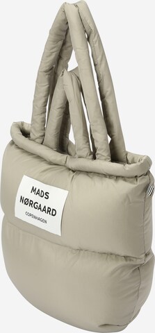 MADS NORGAARD COPENHAGEN Nákupní taška – šedá: přední strana