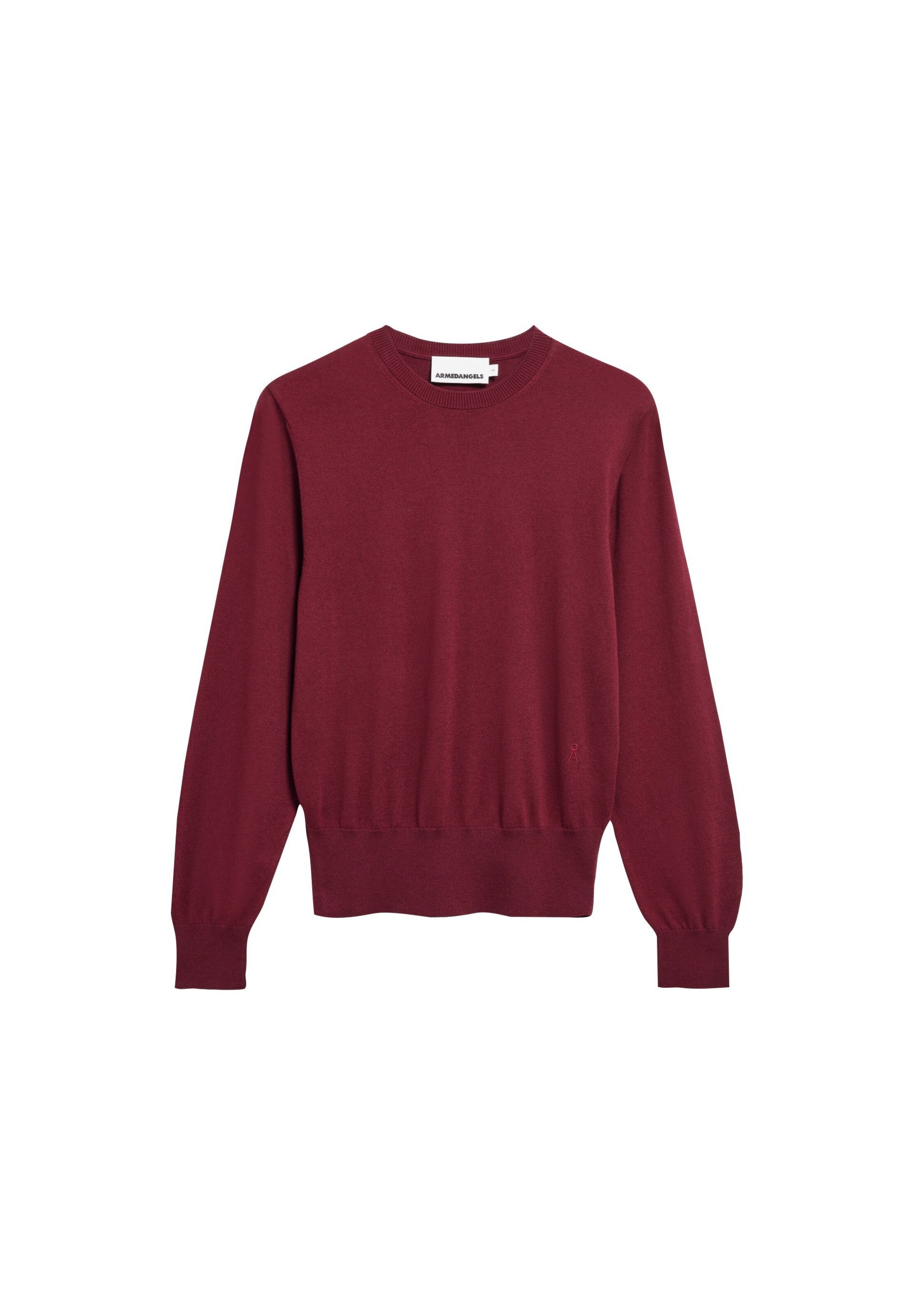 ARMEDANGELS Pullover in Rot: Vorderseite