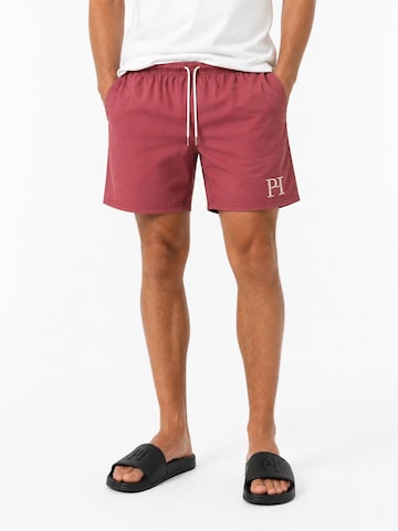 Maillot de bain 'PH Swimshort Adult Brown' PADIJO en rouge