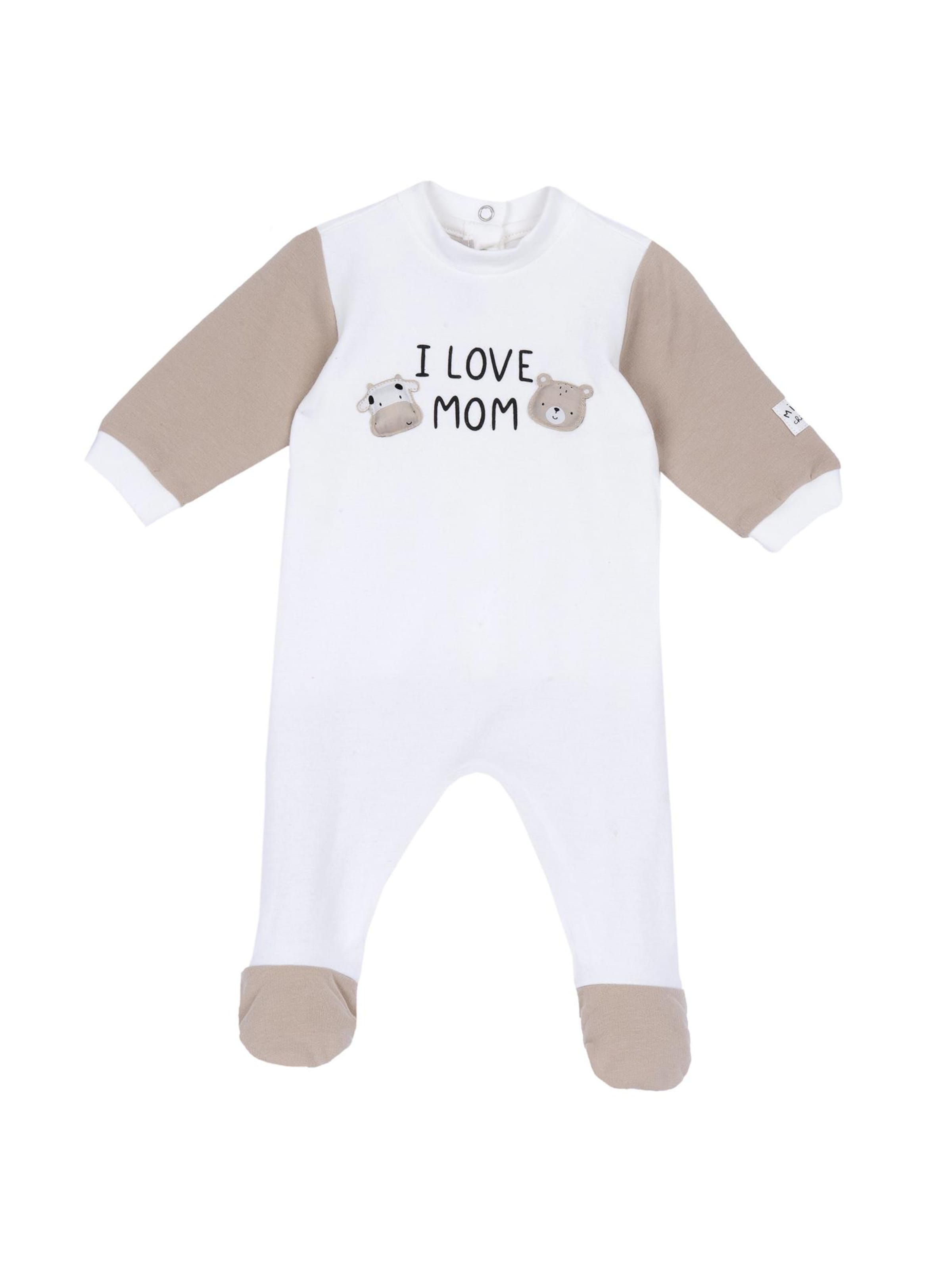 Chicco Ruhák alváshoz - fehér: elől