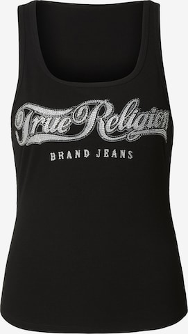 Haut True Religion en noir : devant
