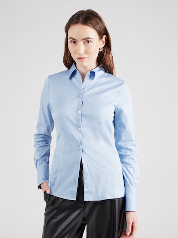 Camicia da donna 'The Fitted' di HUGO in blu: frontale