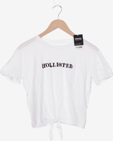 HOLLISTER T-Shirt S in Weiß: predná strana