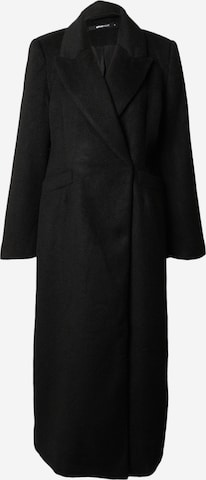 Manteau mi-saison Gina Tricot en noir : devant