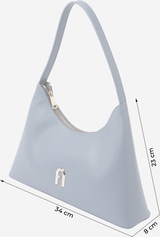 FURLA Schultertasche 'DIAMANTE' in Blau