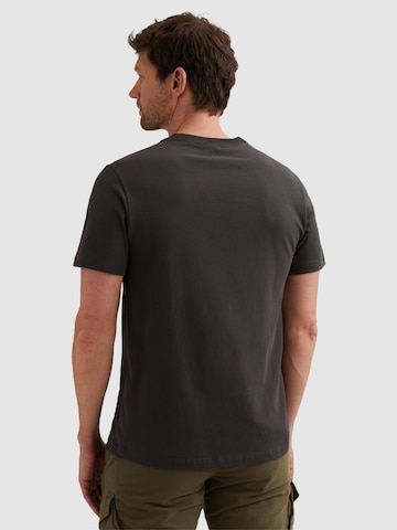 PME Legend Paita 'T-shirt with rugged artwork on the chest' värissä harmaa