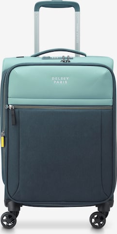 Delsey Paris Trolley 'Brochant 3' in Groen: voorkant
