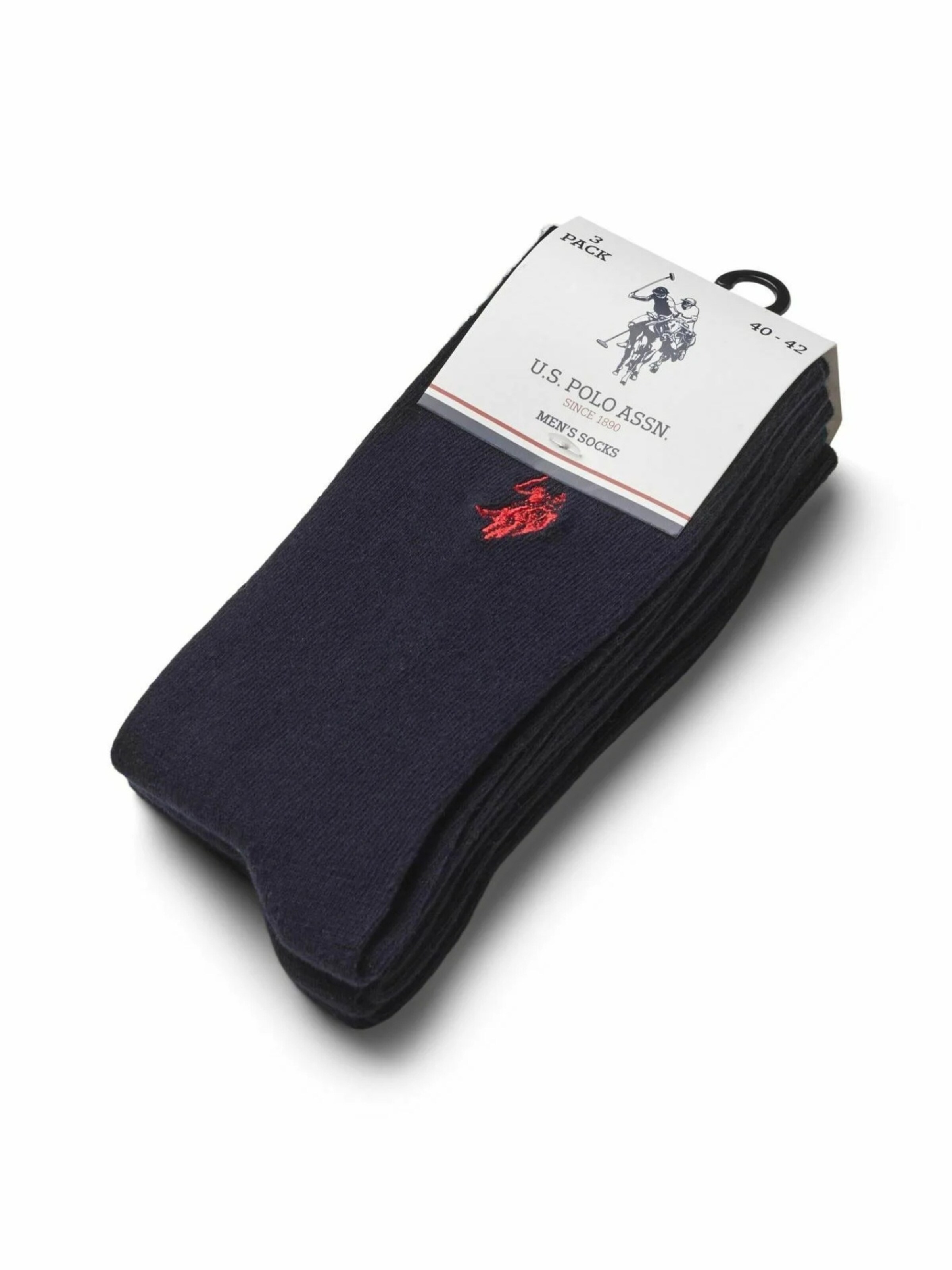 U.S. POLO ASSN. Sokker 'Aubrey' i blå