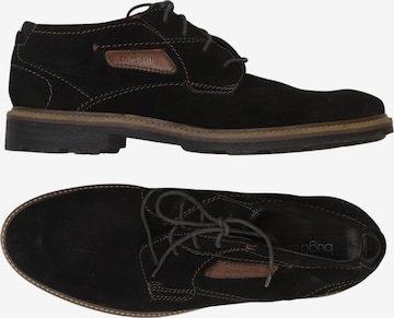 bugatti Halbschuh 43 in Schwarz: Vorderseite