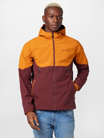 VAUDE Outdoor jacket 'Qimsa' in Brown: front