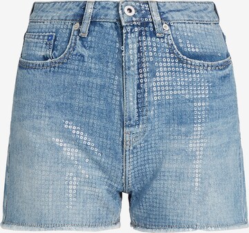 Karl Lagerfeld Regular Jeans in Blauw: voorkant