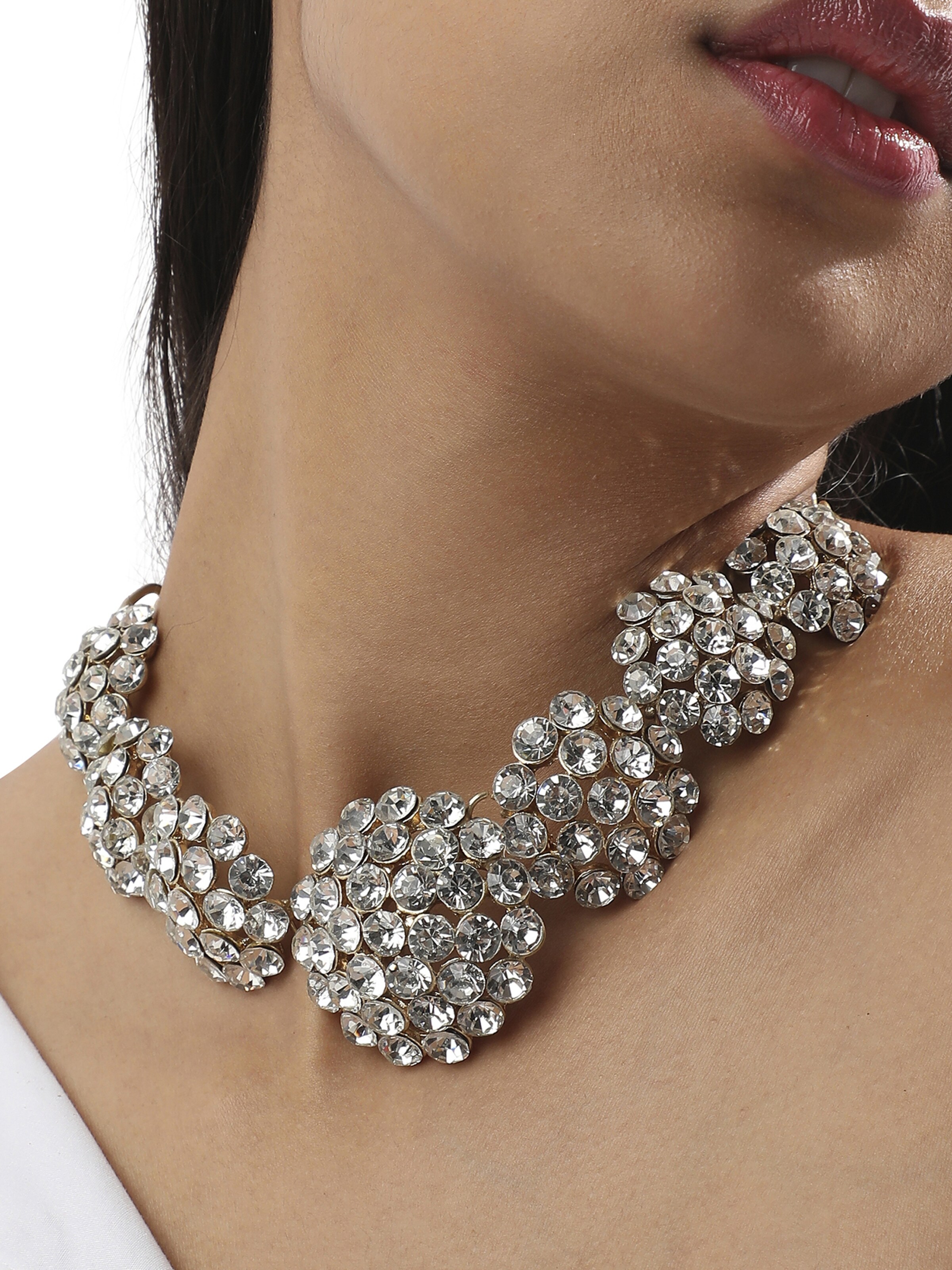 Chaîne 'Nikhad' SOHI en argent : devant