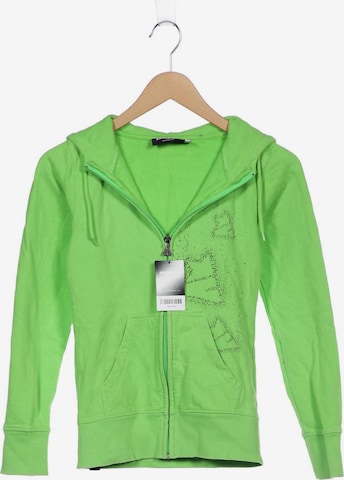 Zimtstern Sweatshirt & Zip-Up Hoodie in XS in Green: front