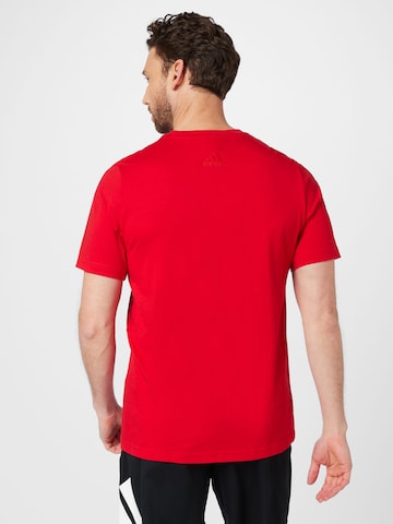ADIDAS SPORTSWEAR Functioneel shirt 'Essentials' in Rood