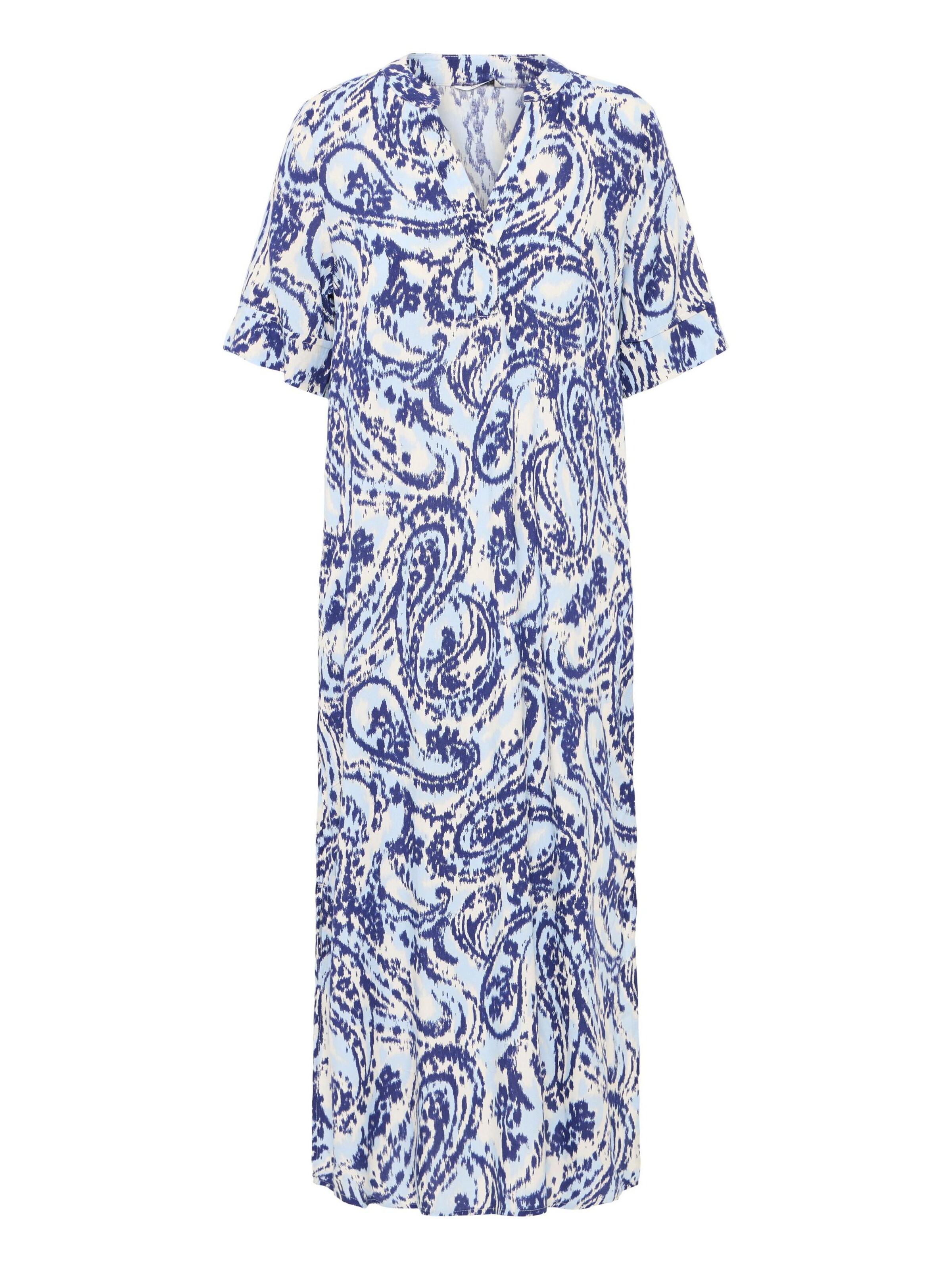 Robe ' BYMMMJOELLA ' b.young en bleu : devant