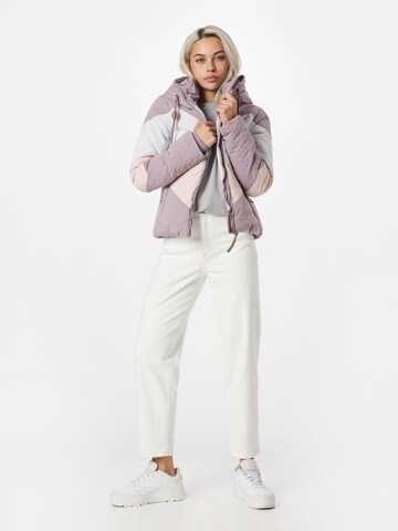 Ragwear Between-Season Jacket 'NOVVA' in Purple