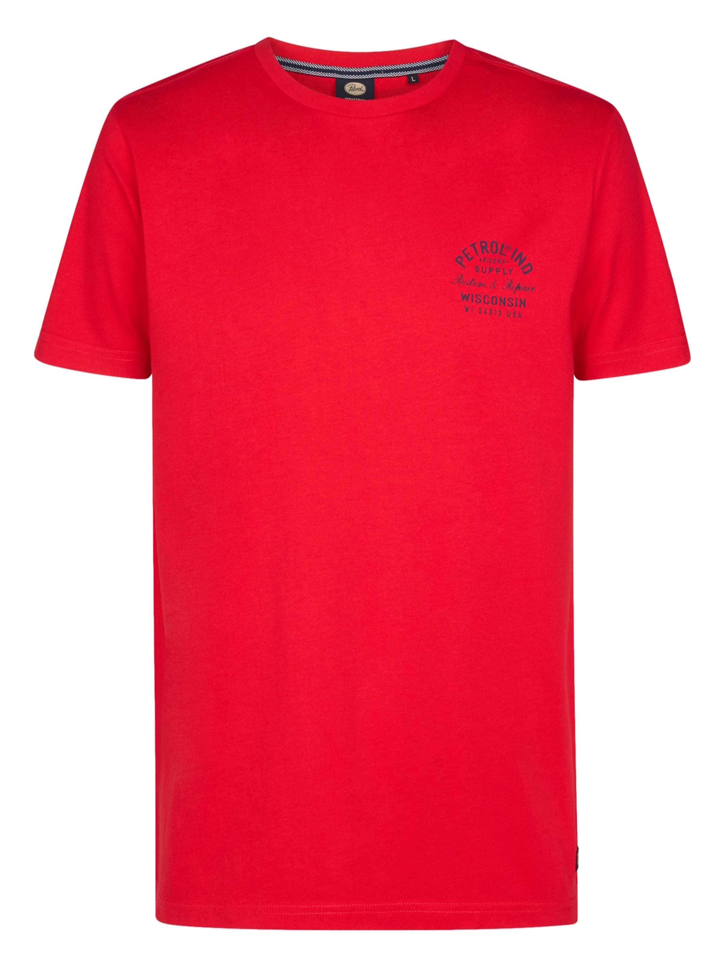 Maglietta di Petrol Industries in rosso: frontale