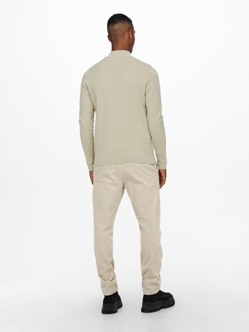 Only & Sons - Jersey 'Luke' en gris