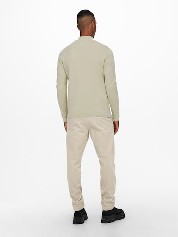 Pullover 'Luke' di Only & Sons in grigio