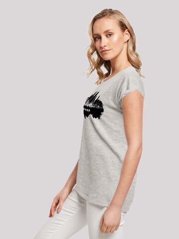 F4NT4STIC T-Shirt 'Cities Collection - New York skyline' in Grau