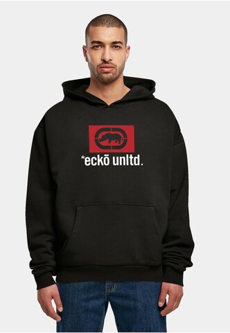 Ecko Unlimited Sweatshirt in Black: front