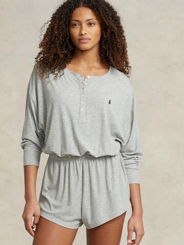 Combinaison ' Romper ' Polo Ralph Lauren en gris : devant