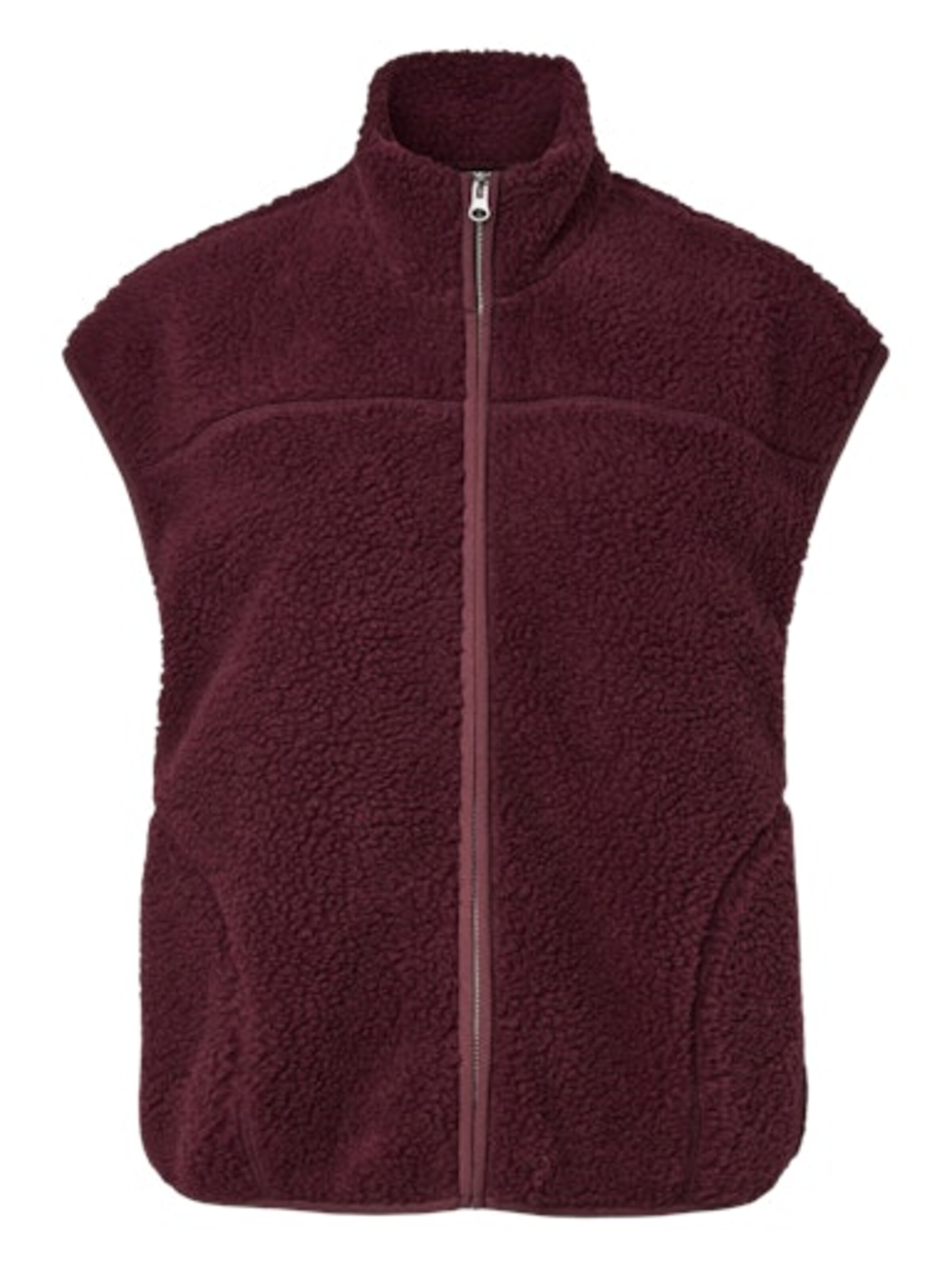 PIECES Vest 'PCSadia' in Red: front