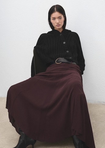 MANGO Strickjacke 'Erivo' in Schwarz