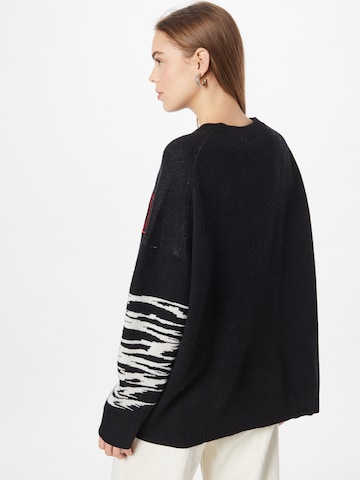 WEEKDAY Pullover in Schwarz