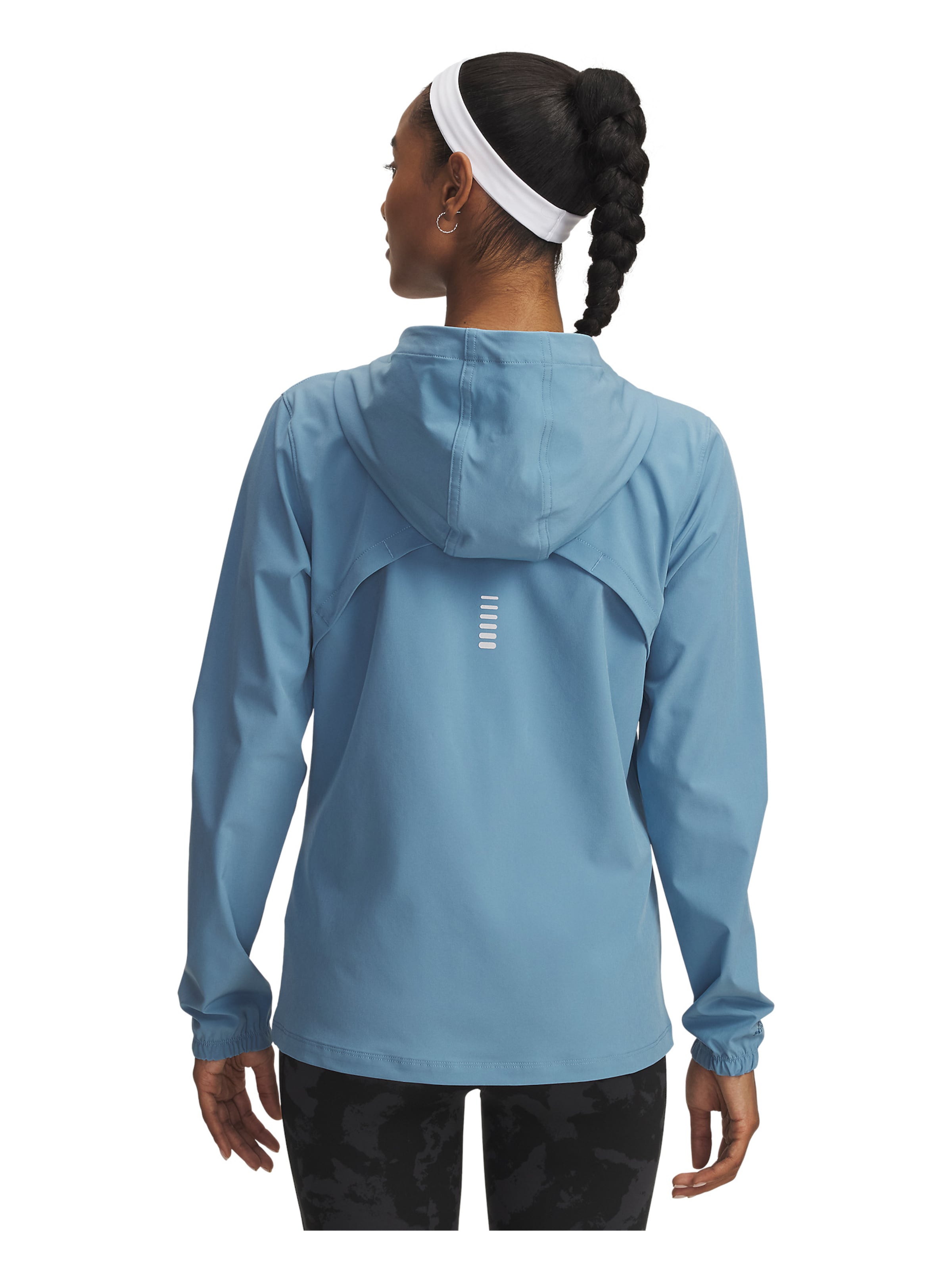 UNDER ARMOUR Sportjas 'OutRun the STORM' in Blauw