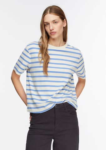 COMMA Shirt in Blauw: voorkant