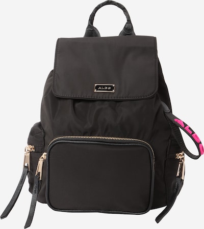 ALDO Backpack 'KAPTAI' in Gold / Pink / Black, Item view