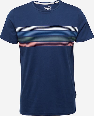 BLEND Shirt in Navy / Dark green / Pastel red / White, Item view