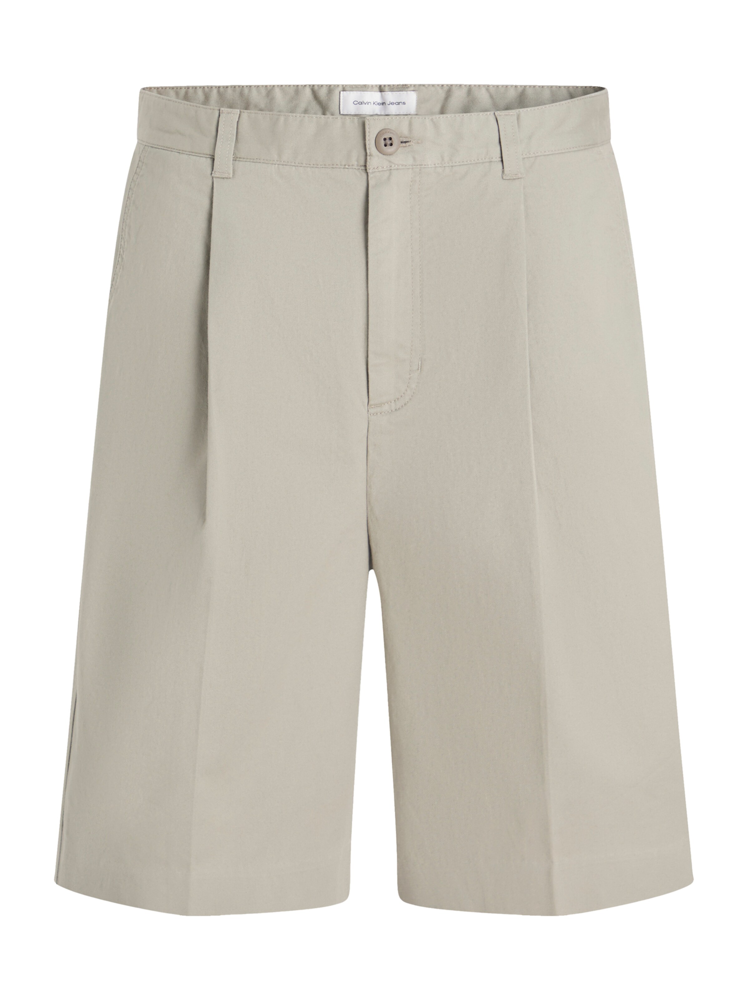 Calvin Klein Jeans Regular Shorts in Grau: Vorderseite