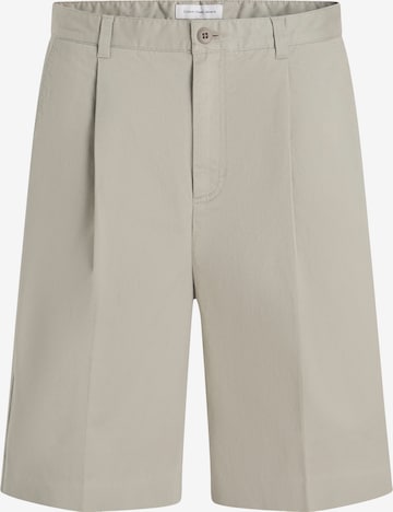 Calvin Klein Jeans Regular Suorat housut värissä harmaa: etupuoli