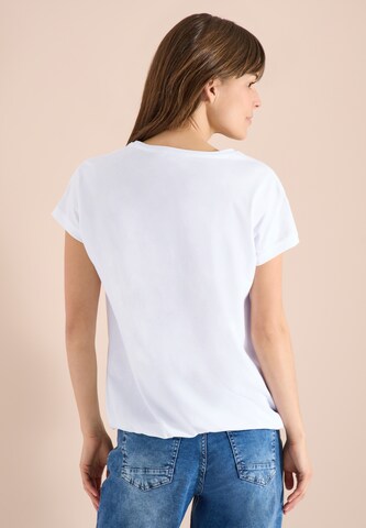 CECIL T-Shirt in Weiß