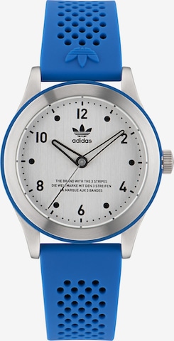 ADIDAS ORIGINALS Analog Watch 'CODE THREE' in Silver: front