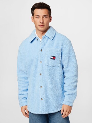 Veste mi-saison Tommy Jeans en bleu : devant